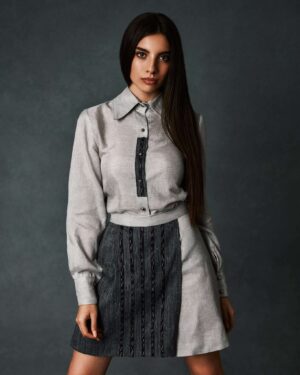 Long-Sleeve Slim Fit Shirt