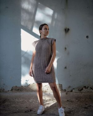 Sleeveless Knit Dress