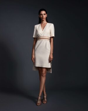 Short asymmetric dress